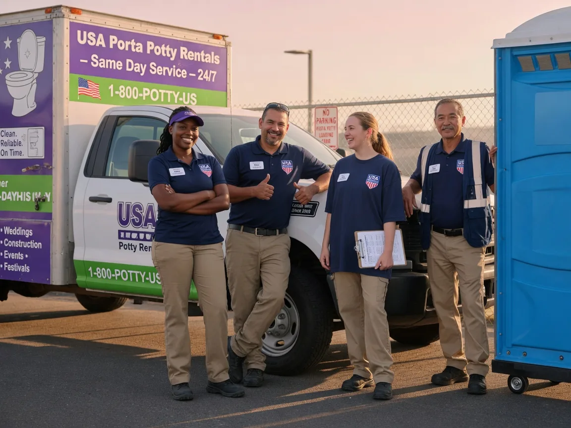 Porta Potty Rental company in Turlock, CA